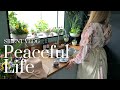 Calming Spring Kitchen ᯽ English Cottage Garden, Nettle Tea & Baking | Slow Living᯽ Simple Life ASMR