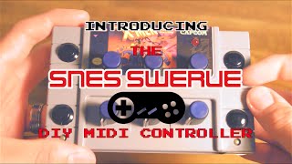 The SNES Swerve (DIY MIDI Controller) Unboxing