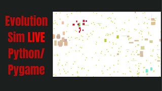 Python evolution simulator