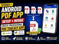 🚀 Build a Professional PDF Toolkit App | Episode 1: Setup + Merge PDF