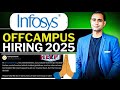 Infosys Off-Campus Hiring | Batch 2025 | Please help - Its urgent