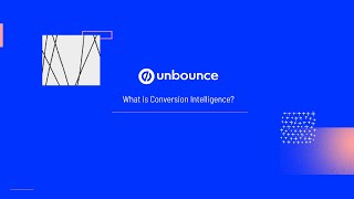 Webinar: How to build a landing page using Conversion Intelligence