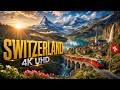 Switzerland 4K UHD 🇨🇭 | Relaxing Nature Scenery & Peaceful Music | Cinematic Documentary
