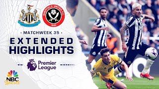 Newcastle United v. Sheffield United | PREMIER LEAGUE HIGHLIGHTS | 4/27/2024 | NBC Sports