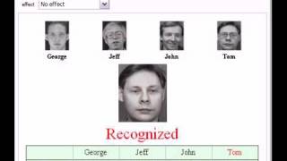 Face Recognition Using the Eigenface Algorithm