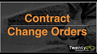 Prime Contract Change Orders