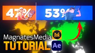 MagnatesMedia Tutorial Part 2| After Effects | Create Best Map Visuals and Infographics