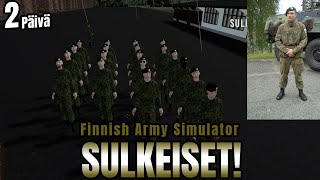 2-Päivä | Sulkeiset! | Finnish Army Simulator