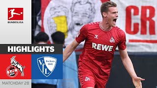 90 Seconds!! Köln Turns Game Around! | 1. FC Köln - VfL Bochum 2-1 | Highlights | Matchday 28 – BULI