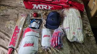 MRF Cricket Kit Unboxing | Best Cricket Kit Review | Flipkart | Malayalam | Three Two One