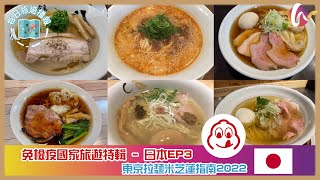 【每日旅遊播報】🏅米芝蓮指南2022 | 🇯🇵東京特色拉麵🍜 | 必比登必食推介😋