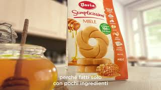 Semplicissimi Doria - Frollini con Ingredienti 100% Naturali