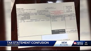 Hinds County tax statements confuse some property owners