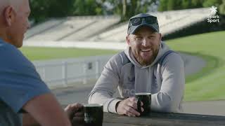 Spark Sport : Mark Richardson has a chat with Brendon McCullum (2023)