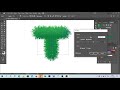 วิธีการทำขนให้กับตัวอักษร illustrator effect