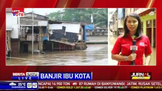 Katulampa Siaga I, Jakarta Siap-Siap Banjir Kiriman