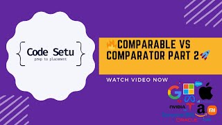 Comparable vs Comparator 🔥 Part 2 | Deep Dive into Real-World Java Sorting