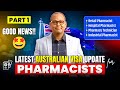 Australian Visa Update 2024-25 | Pharmacist Visa 190 & 491 | Western Australia Invites Pharmacist