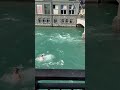 crazy back flip off swiss bridge in thun switzerland in july 2024