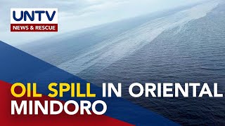 Motor tanker carrying 800K liters of oil, grounded in Or. Mindoro; causes oil spill