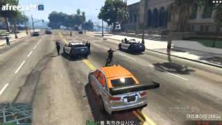 11일TV의 GTA5 멀티] 천만달러미션 실패 영상 Grand Theft Auto V