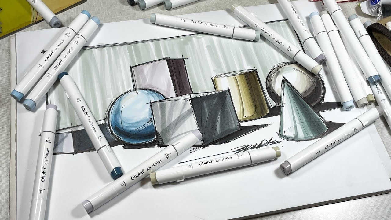 Ohuhu Markers Review Youtube