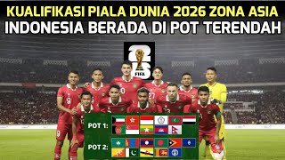 KUALIFIKASI PIALA DUNIA 2026 ZONA ASIA: INDONESIA BERMAIN DARI PUTARAN PERTAMA!!