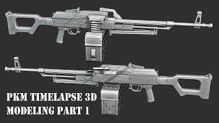 PKM Timelapse 3D Modeling [Part 1]