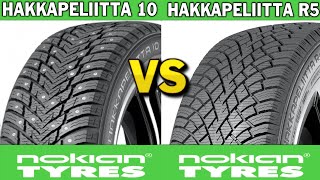 Studded vs Studless: Nokian Hakkapeliitta 10 vs Nokian Hakkapeliitta R5 (2024 REVIEW)