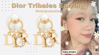 ต่างหู Dior Tribales Earrings หลังใช้งาน 3 เดือน หนักหูมั้ย เป็นรอยหรือเปล่า