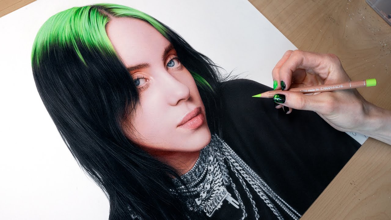 How To Draw Billie Eilish Easy Step By Step Tutorial For 48 Off