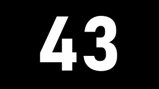 43 Seconds Timer (silent)