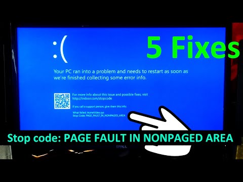 How to Fix Stop code Page Fault in Nonpaged Area Windows 10, 11