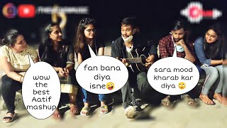 Randomly Singing Awesome Mashup Aatif Aslam | Mumbai People | Shocking Reaction | Sachin Chaudhary