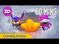 Twinkle Twinkle Little Star | Non Stop Nursery Rhymes for Kids and Children I 60 Mins Baby Songs