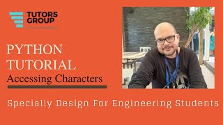 Certification Course in Python Programming | Accessing Characters