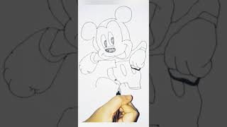 Mickey Mouse Drawing So Cute 🐁🐭🐀🏡🏠🚪