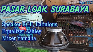 October update speaker equalizer mixer at Pasar Loak Surabaya