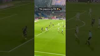 Renato Sanches  Hugo Ekitiké Fabián Ruiz  Leo Messi today vs Montpellier. PSG’s depth is lowkey