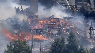 Boy credited with saving painter from fire that destroyed Hingham home