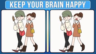 Can You pass this super brain test? Only 90 seconds | Find 3 Differences