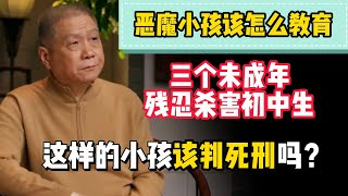 三个男孩残忍杀害初中生！恶魔般的孩子是怎么养出来的？孩子要怎么教育？#观复嘟嘟 #纪录片 #圆桌派 #中国 #历史#窦文涛