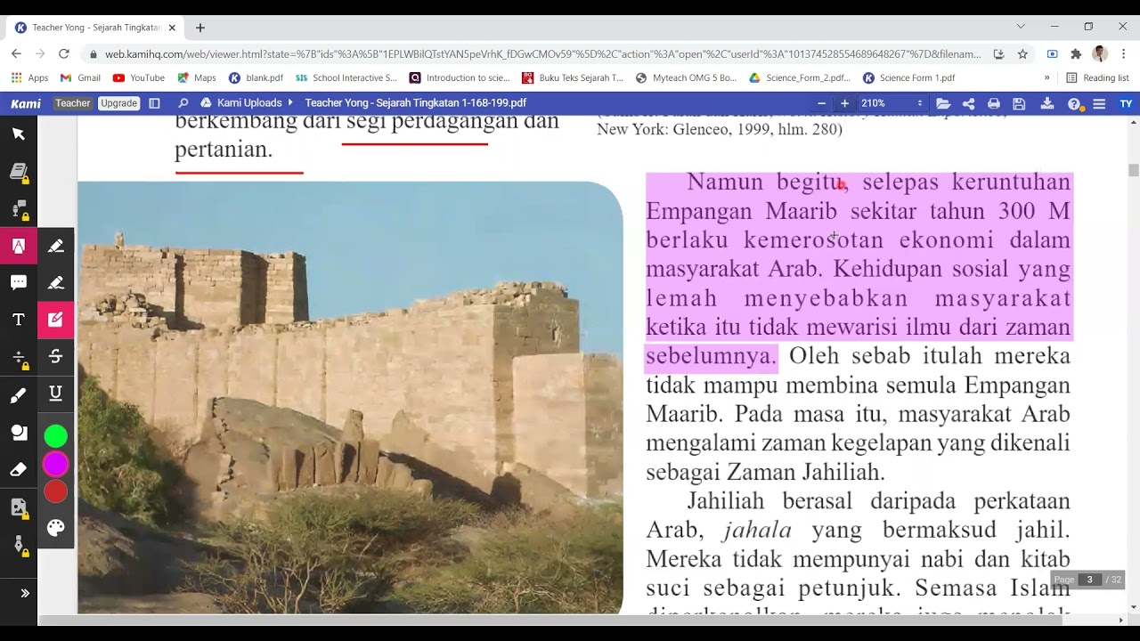 Form 1 Sejarah Bab8.1 Latar Belakang Masyarakat Arab Sebelum Kedatangan ...