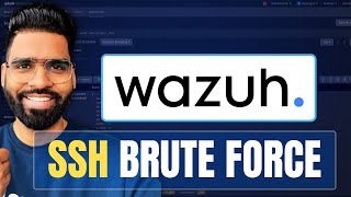 SSH Brute Force Attack detection using Wazuh