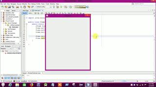 Java Swing Bangla Tutorial 2: How to seting up the JFrame size & Title in netbeans
