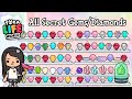 ALL SECRET DIAMONDS / GEMS IN TOCA LIFE WORLD | Toca Boca Secrets | NecoLawPie