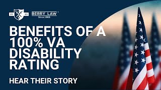 60% VA Rating Now 100% Army Vet. |  Benefits of a 100% VA Disability Rating for Veterans | Berry Law