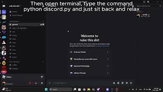 Discord Webhook nuker