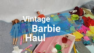 Vintage Barbie Haul Quick Curl Kelley Casey \u0026 Mod Clothes Part I May