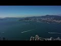 維多利亞港 victoria harbour 航拍香港 aerial hong kong 山頂 the peak